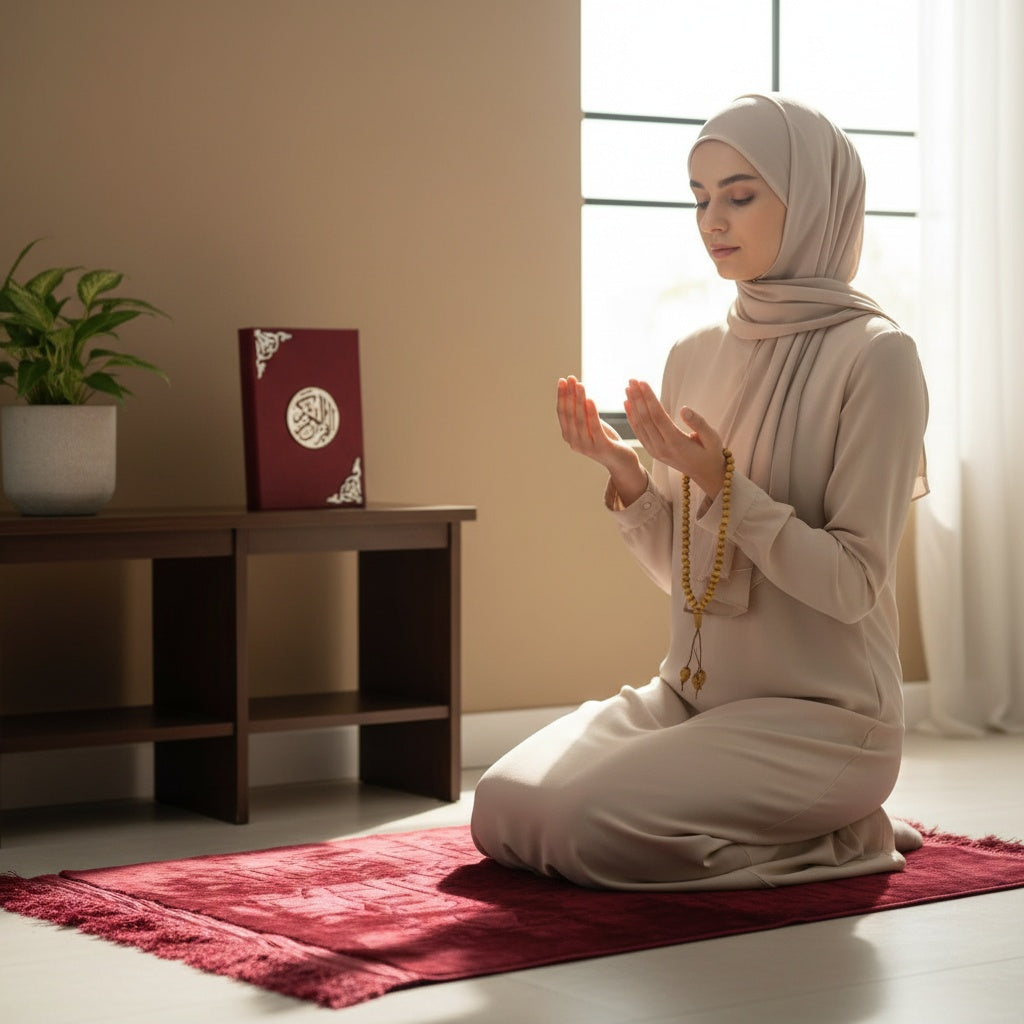🎁 Coffret Cadeau Ramadan – Coran + Tapis de Prière + Tasbih